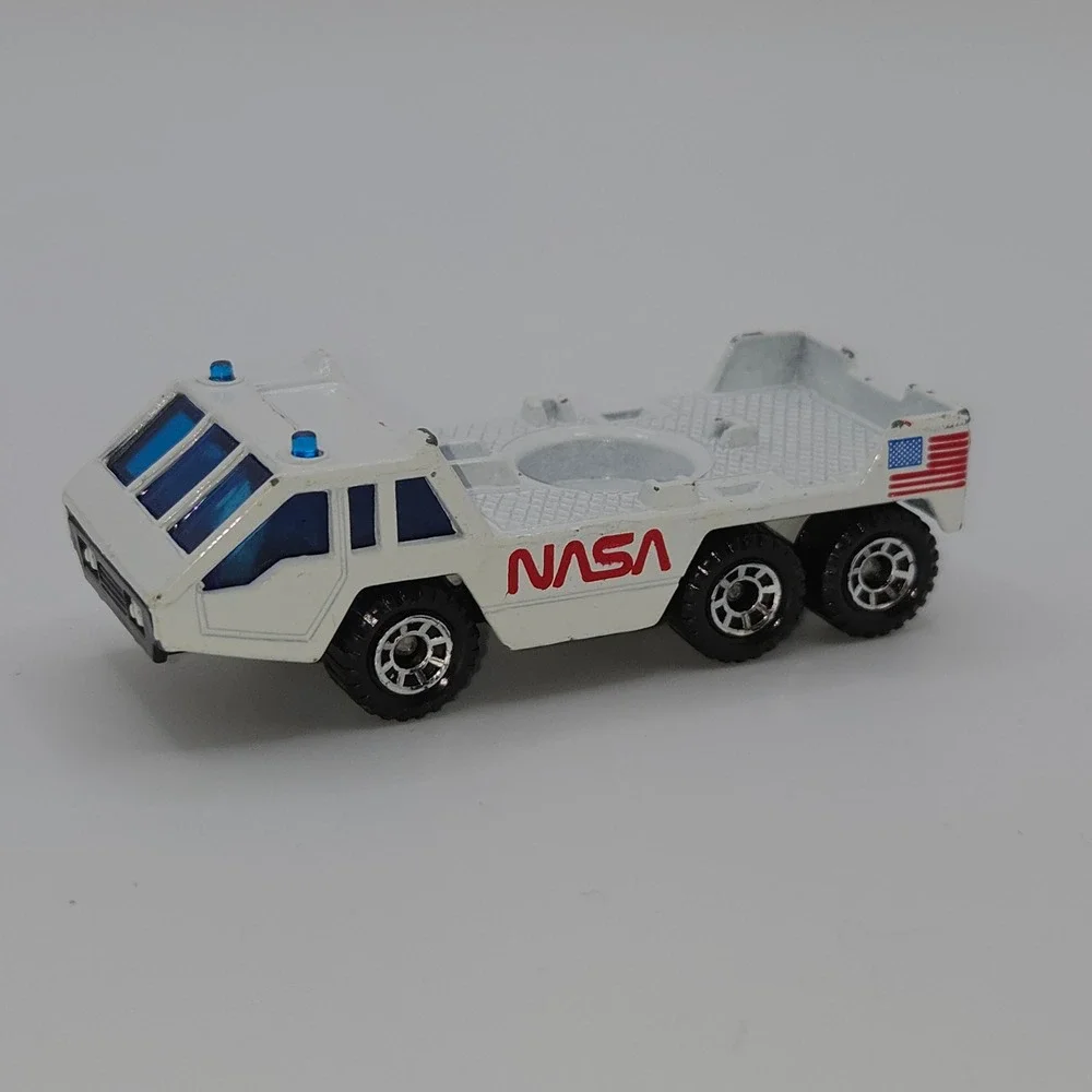 Vintage 1985 Matchbox NASA Transporter Vehicle Space Shuttle and Rocket Set